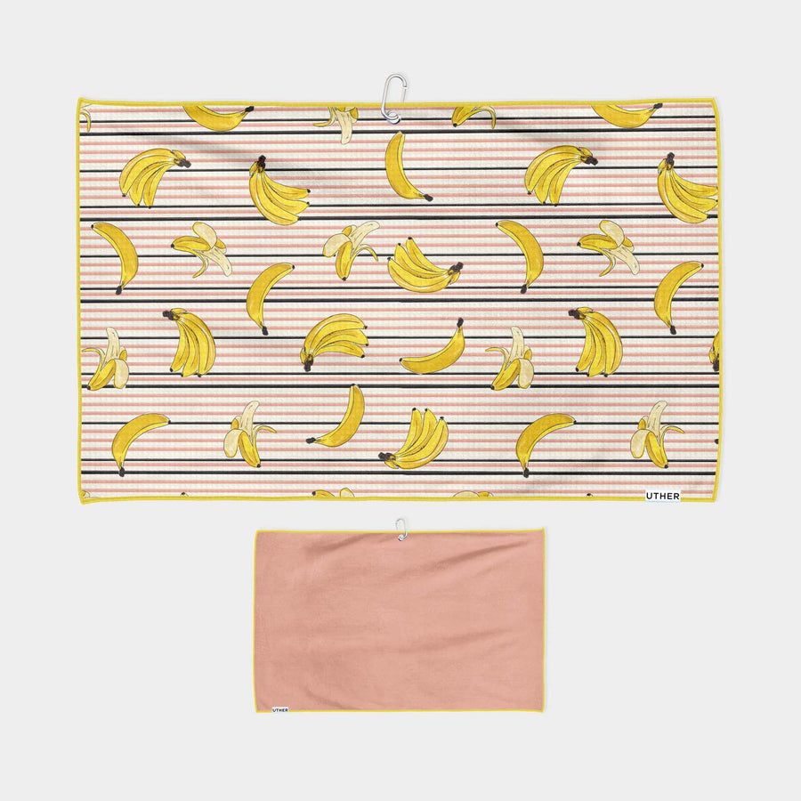 Vibin Banana Cart Golf Towel