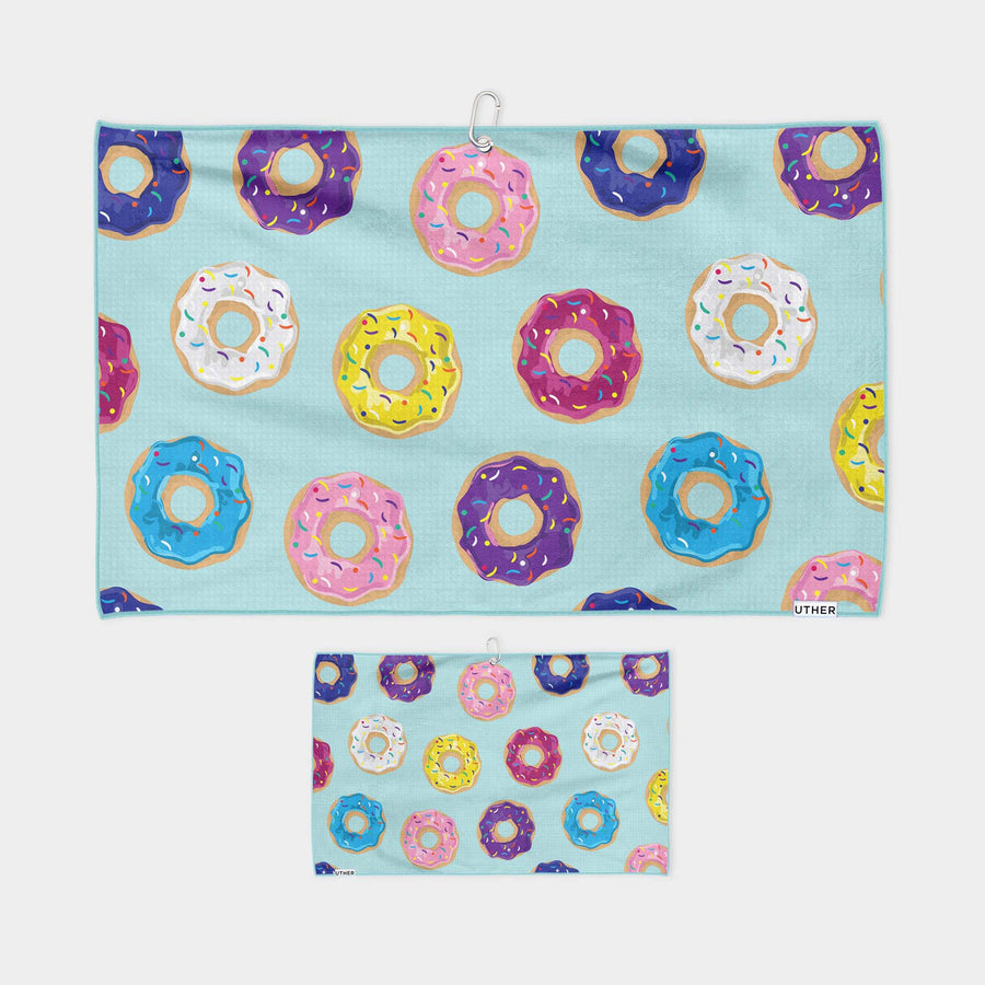 Donut Cart Golf Towel